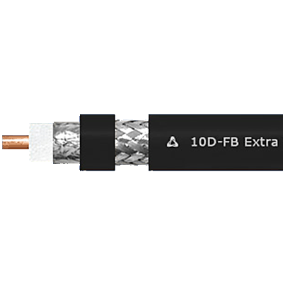 10D-FB CCA PVC Scalar коаксиальный кабель 13 мм, цена за 1 метр.