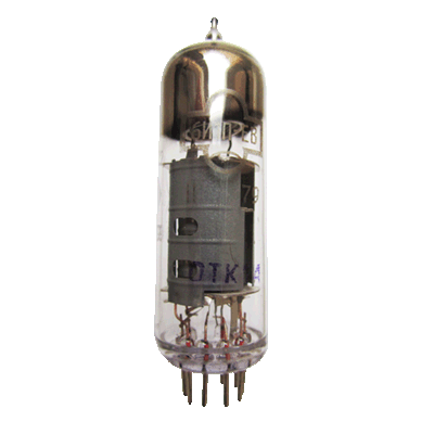 Лампа 6И1П-ЕВ Триод-гептод предназначен для преобразования частоты  с АРУ в супергетеродинных приемниках.