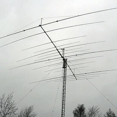 AD-3446 направленная антенна диапазонов 40, 20, 15 и 10 метров, вся из Д16Т