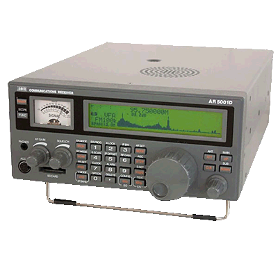 AOR AR-5001D Сканирующий приемник профессионального назначения, 40 кГц - 3150 МГц