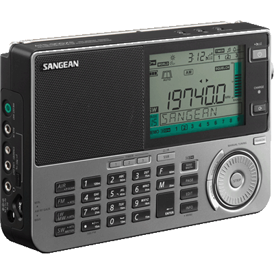 Sangean ATS-909X2 BLACK супер радиоприемник с SSB.