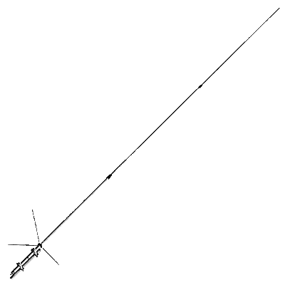 COMET GP-6M антенна базовая 144/430 МГц, 3,07м.