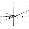 Diamond CP-6S  вертикальная антенна 80-10, 200Вт.  Праздничная Акция по 12.05.24!