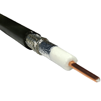 CT400 Коаксиальный кабель с малым затуханием (аналог EC400plus), гибкий, 50 ом, 10,3 мм, до 5,8 ГГц