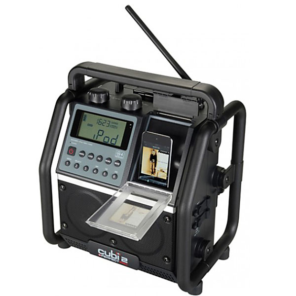 PerfectPro Cubi 2  защищенный FM стерео радиоприемник с док-станцией для iPOD и iPhone..