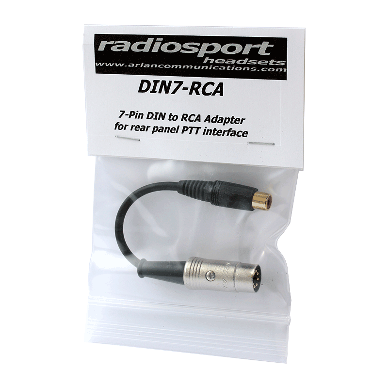 RadioSport DIN7-RCA переходник с разъемом DIN 7-pin на RCA для трансиверов Icom, Ten-Tec