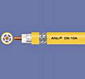 DX-10A ANLI коаксиальный кабель 10,3 мм, оптовая цена за 1 метр, заказ от 100 метров.