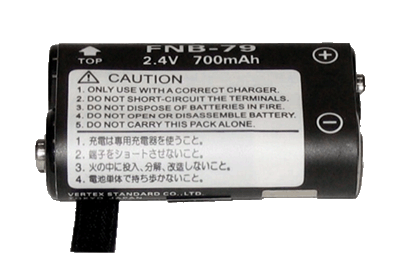Yaesu FNB-79  аккумулятор для VR-120D