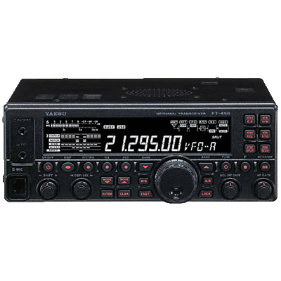 Yaesu FT-450D КВ трансивер, DSP, 100Вт