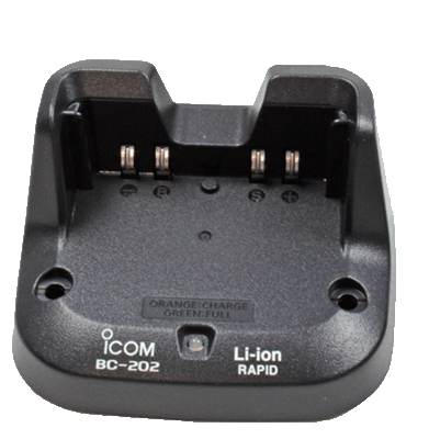 Icom BC-202 - \"быстрое\" зарядное устройство со стаканом.