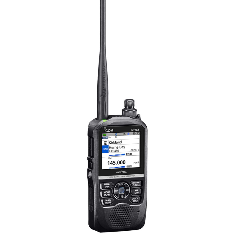 Icom ID-52A носимая радиостанция D-Star 144-148/440-450МГц, DV/FM/AM, 5Вт
