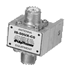 Polyphaser IS-50UX-C0 грозоразрядник  1.5-700 МГц, 2000/375/125Вт, UHFf-UHFf разъемы. .