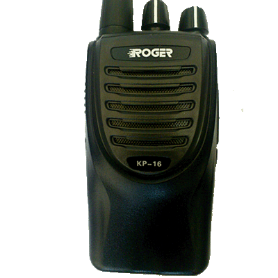 Roger KP-16  Профессиональная безлицензионная радиостанция  420-450 МГц, LPD/PMR LPF/PMR, CNB-14 1200 мАч, гарнитура, ЗУ, 16 кан., 4 Вт.