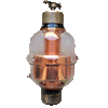 КП1-4 10 кВ 20-1000 пФ Конденсатор вакуумный переменной емкости.
