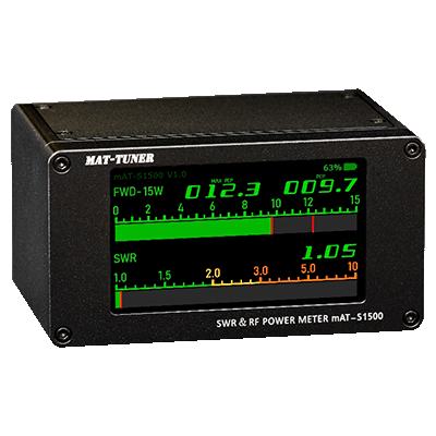 mAT-S1500 измеритель КСВ и мощности 1,8 - 54 МГц, 1500 Вт. Предзаказ 6-10 недель!