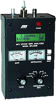 MFJ-259B  антенный анализатор, 1,8-174 МГц