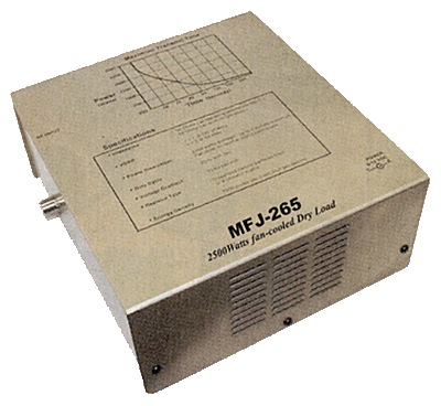 MFJ-265 антенная нагрузка до 60 МГц, 2,5 кВт. Предзаказ 4-7 недель!