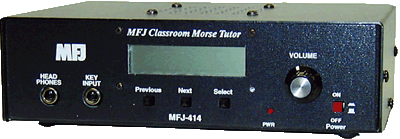 MFJ-414 тренажер для изучения азбуки Морзе