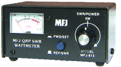 MFJ-813  QRP измеритель ксв и мощности, до 5 Вт