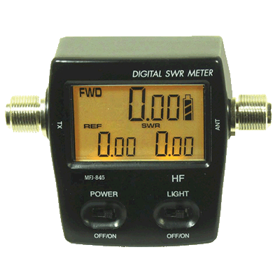 MFJ-845 цифровой измеритель мощности и КСВ, 1,8-60 МГц, 200 Вт. .