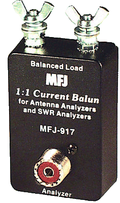 MFJ-917 токовый симметрирующий балун для анализаторов антенн