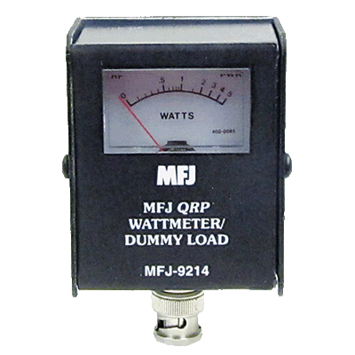 MFJ-9214 QRP измеритель мощности с втроенной нагрузкой до 150 МГц , до 5 Вт