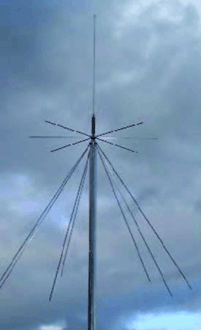 MFJ-1868  дисконусная антенна 25 МГц-1,3 Ггц, кабель 15 метров в комлекте. Предзаказ 8-12 недель!