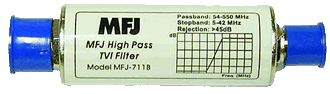 MFJ-711B Помехозащитный фильтр для ТВ