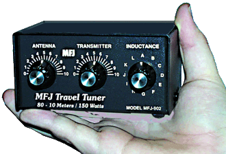 MFJ-902B  антенный ручной тюнер 3,5-30МГц, 150Вт.  Предзаказ 6-8 недель!