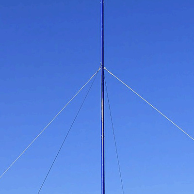 МТП-10У усиленная стальная телескопическая мачта, 32/40/45/51/57 мм, 18,5 кг, высота 9,41м.