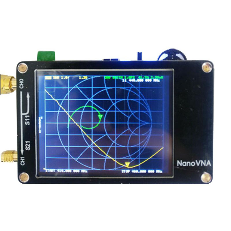 nanoVNA V2 антенный анализатор 50 кГц – 3000 МГц. .