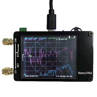 nanoVNA антенный анализатор 50 кГц – 900 МГц