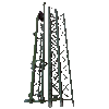 Мачта секционная Нева-1 NEVA1-3/20P-20m (с подъемником), 20 метров