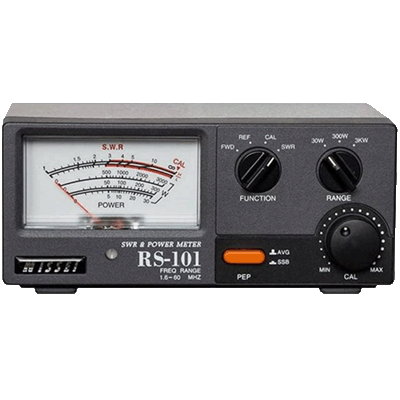 NISSEI RS-101 измеритель КСВ и мощности, 1,6-60 МГц, 3 кВт.