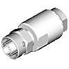 RF12-K4.8A разъем тип VI,  розетка кабельная прямая, РК50-4,8-31, РК50-4-11, до 10 ГГц.