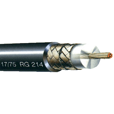 RG-214 Draka коаксиальный кабель 10,8 мм, отгрузка кратно 100 и 50 метрам!