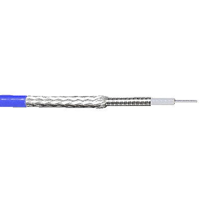 RG-402   Blue гибкий коаксиальный СВЧ кабель, до 20 ГГц, 4,14 мм. .
