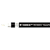 RG-58 A/U black Radiolab Коаксиальный кабель, витая жила, оптовая цена за 1 метр, заказ от 100 метров