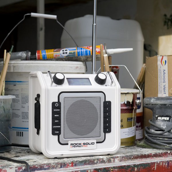 PerfectPro Rocksolid компактный  защищенный FM стерео радиоприемник с RDS