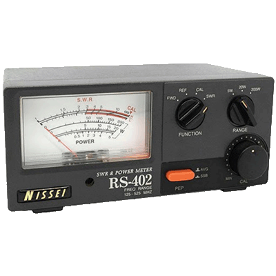 NISSEI RS-402 измеритель КСВ и мощности, 125-525 МГц, 200 Вт. Предзаказ 4-6 недель!