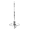 Sirio 2008 вертикальная базовая антенна CB диапазона, 6,1 м