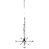 Sirio 827 вертикальная базовая антенна CB диапазона, 6,7 м