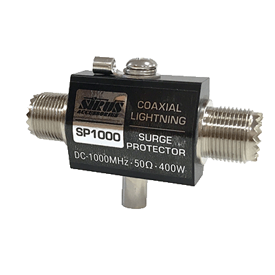 Sirus SP1000 грозоразрядник до 1000МГц, 400Вт, UHF разъемы