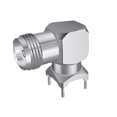 T-P225-1QA разъем TNC угловой, для монтажа на печатную плату, приборный с гайкой, мама, до 6 ГГц. Предзаказ 8-10 недель!