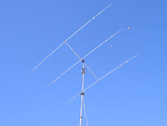 Hy-Gain TH-3MK4 3 эл направленная антенна 14,21,28 МГц, 1,5 кВт.