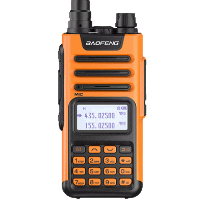 Baofeng UV-13 Pro orange - носимая FM радиостанция 144/435 МГц, 10Вт