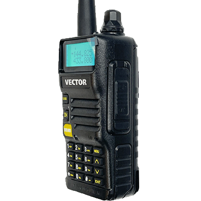 Vector VT-43 H3 Двухдиапазонная 136-174, 400-520 МГцрадиостанция, 5 Вт