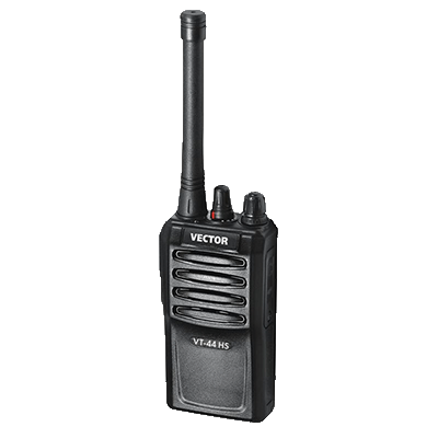 Vector VT-44 HS Портативная радиостанция LPD/PMR, Li-on 1500 ma, 16 кан, 4 Вт.
