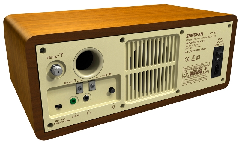 Sangean WR-12 AM/FM  элитный аналоговый настольный радиоприёмник